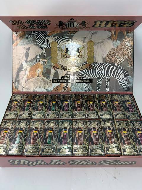 New Hitz Safari Series 2G Disposable - Cannacoast Distribution