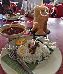 Akan tetapi, karena terus dipaksa ibunya, dengan kesl pergilah ia mengantarkan nasi itu. Cuba Nasi Dagang Atas Tol Kuala Terengganu