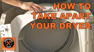 Lint should be removed every 2 years, or more often, depending on dryer usage. Clean Lint From Your Dryer Part 1 How To Take Apart A Maytag Electric Dryer Youtube