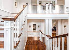 You will need a dual zone ac with one unit that powers both air conditioners. Two Story House Staircase Ideas Photos Houzz