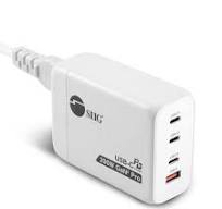 SIIG 200W USB C Charger Block, 4-Port Fast Charging with 100W PD 3XUSB-C  1xUSB-A