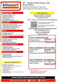 Dalam informasi yang kami kutip dari halaman instagram alfakarir balaraja disebutkan bahwa pada kesempatan kali ini alfamart. Lowongan Kerja Alfamart Medan Februari 2019 Loker Anak Medan
