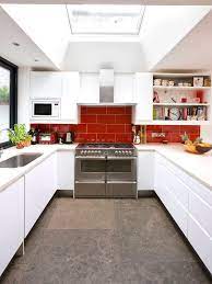 Stainless steel has the look of a professional kitchen while also coming across as a sleek and sophisticated look. 67 Red Backsplash Ideas A Powerful Color Red Statement