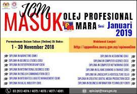 Lima kelebihan belajar di kolej profesional mara kpm nasa. Peluang Menyambung Kolej Profesional Mara Indera Mahkota Facebook