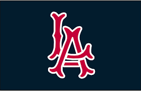 Los Angeles Angels Cap Logo Los Angeles Angels Word Mark Logo Angels Baseball