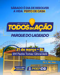Vem aí o primeiro Todos em Ação de 2026! 🤝 O mutirão chega ao Parque do  Lageado, com diversos serviços gratuitos para a população. ✓ Emissão de  documentos ✓ Vacinação e atendimentos