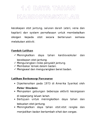 Salah satu cara untuk menyiasati waktu yang sangat terbatas. Daya Tahan Kardiovaskular