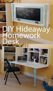 Materials for diy hideaway wall desk. Diy Kids Homework Hideaway Wall Desk Home Diy Wall Desk Homework Desk