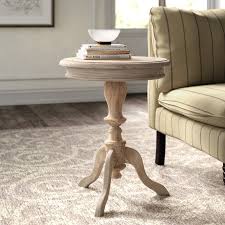 A coffee table with extra storage. Kelly Clarkson Home Corsair Solid Wood Pedestal End Table Reviews Wayfair