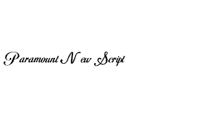 This font was posted on 08 may 2015 and is called paramount italic font. Paramount New Script Font Information