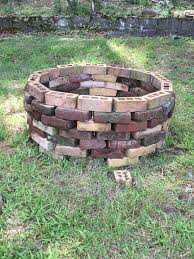 Maybe you would like to learn more about one of these? Diy Fire Pit With Leftover Bricks Brick Fire Pit Fire Pit Outdoor Fire Pit