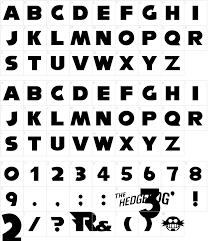 Seeking typographic inspiration for your next logo? Nise Sega Sonic Font Download