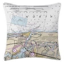 Breakwater Bay Weigle Jupiter Inlet Fl Nautical Chart Throw