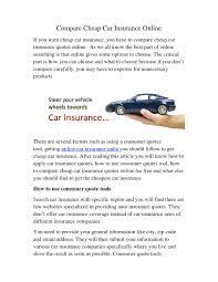 You can also still get 2021 health insurance these 2 ways: Compare Cheap Car Insurance Online By Sanjay Issuu