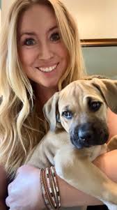 Harley and family having fun with pug Porkchop