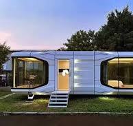 Mobile Tiny Container House 40FT Space Capsule Hotel Smart Cabin Mobile Home
