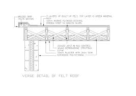 Many people in england have felt flat roofs , for the simple reason that felt is a product that lasts a long. Detail Flat Roof Plan Drawing Novocom Top