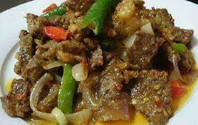 1kg daging (rebus sampai empuk ) 2. Resepi Daging Tumis Pedas Senang Masak