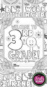 Top suggestions for third grade coloring pages. This 3rd Grade Back To School Coloring Book Is Designed To Welcome Your New Students With Sim School Coloring Pages School Activities Back To School Activities