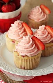 Fresh Strawberry Cupcakes Life Love And Sugar Cupcake Recipes Strawberry Cupcake Recipes Savoury Cake