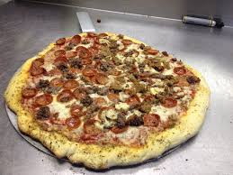 16 Hand Tossed All Pepperoni And Hamburger With Half Sausage And Mushroom From Frankie S Pizza Food Yummy Food Pizza