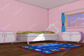 These bedroom makeover ideas for boys and. Cartoon Pink Kids Room 3d Cgtrader