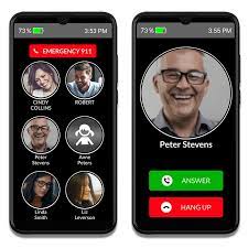 Jitterbug is one of the big names in cell phones for seniors. Easy To Use Senior Mobile Phone W Picture Dialing Emergency 911 Calling Protects Elderly W Alzheimer S W Gps Tracking Controls Incoming Outgoing Calls Works W Many Carriers Caregiver