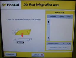 Online briefmarke wo aufkleben : Intuitiv Usability Test Der Post Briefaufgabeautomaten