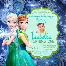 This frozen templates invitation is free so it has a watermark on the design. 11 960 Frozen Birthday Invitation Customizable Design Templates Postermywall