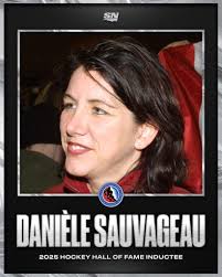 A trailblazer in every sense! Danièle Sauvageau is now the Hall's first  female builder 🤝