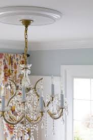 Light up a small space or light up a room with our tiffany style table lamps or antique floor lamps. How To Install Ceiling Medallions The Heathered Nest