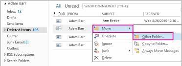 While in the deleted folder, i selected the filter drop down menu (located next to the words deleted items. 2020 How To Recover Deleted Contacts In Outlook