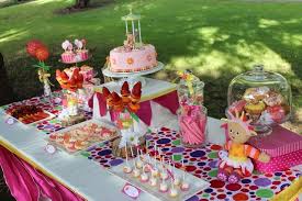 Pin By Maria Carranza On Postres Spring Birthday Party Birthday Party Tables Birthday Party At Park