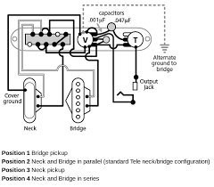 The diagram explains that the power source is coming in. Rewiring A Telecaster With A Four Way Switch Hot Bottles