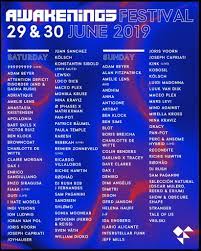 Techno and house, surrounded by the natural beauty of the area. Awakenings 2019 Lineup Techno