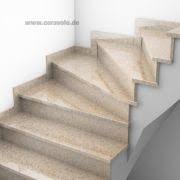 Entscheiden sie sich für eine minimalistische treppe oder für einen. Treppenstufen Granit Viertelgewendelt Preise Marmor Ceravolo