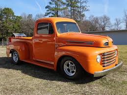 Image result for Orange 1952 Truck