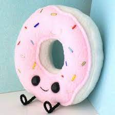 Geeky Gadgets Happy Donut Plush On The Redditgifts Marketplace Kawaii Crafts Kawaii Plushies Cute Crafts