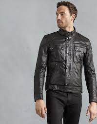 Belstaff Jackets Biker Style Of The Luxury Label Leather Jacket Belstaff Leather Jacket Biker Jacket Men