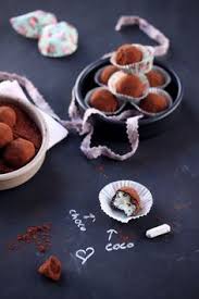 Truffes Surprise Bounty Chefnini Recette Truffe Alimentation Gourmandise