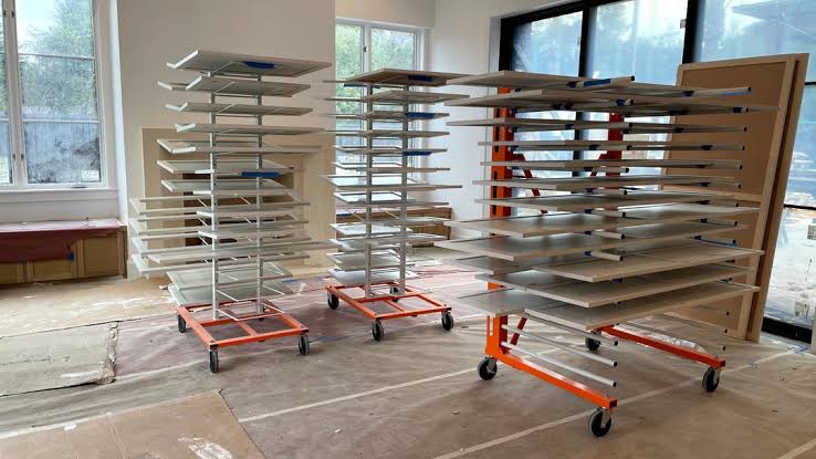Cabinet Door drying rack review by businesspally