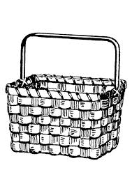 Easter bunny egg coloring pages. Coloring Page Basket 7426 Basket Coloring Pages Coloringtone Book