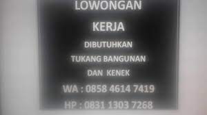 Temukan lowongan kerja karanganyar dan peluang kerja sejenis yang ditemukan oleh loker.my.id. Lowongan Kerja Kuli Bangunan Di Surabaya Wa 085846147419 Youtube