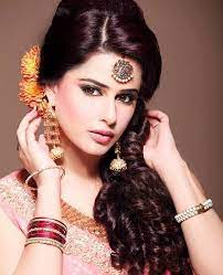 Pin By Angela Tam Team Celebrity On Wedding Hair Styles Indian Bridal Hairstyles Wedding Hairstyles For Long Hair