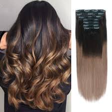 Cheap Hair Extensions Near Me 20 Inch Straight Hair Ombre Colored Hair Extensions Ombre T In 2020 Hair Extensions Near Me Cheap Hair Extensions Clip In Hair Extensions