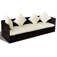 Rattan lounge sofa clermont 1 sitzer. Lounge Sofa Sonnenliege Poly Rattan Moebeldeal Com Versandkostenfreie Mobel Online Bestellen