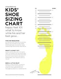 competent printable shoe size chart for toddlers convert