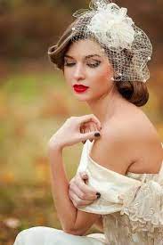 Coiffure Vintage En 2020 Mariage Vintage Coiffe De Mariee Mariage