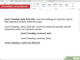 Do not begin a paper with an introduction heading; 4 Ways To Write Headings For An Article Wikihow