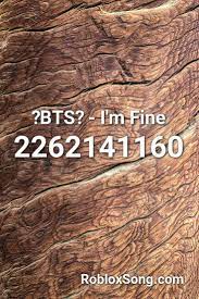 Bts I M Fine Roblox Id Roblox Music Codes Roblox Green Day Boulevard Dance
